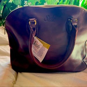 Sseko Sheba Handbag in Mahogany Brand New!